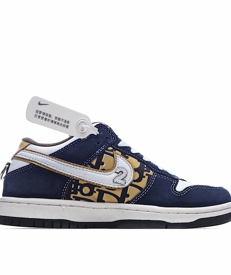 Nike SB Dunk Low x Dior Low Top Sneakers