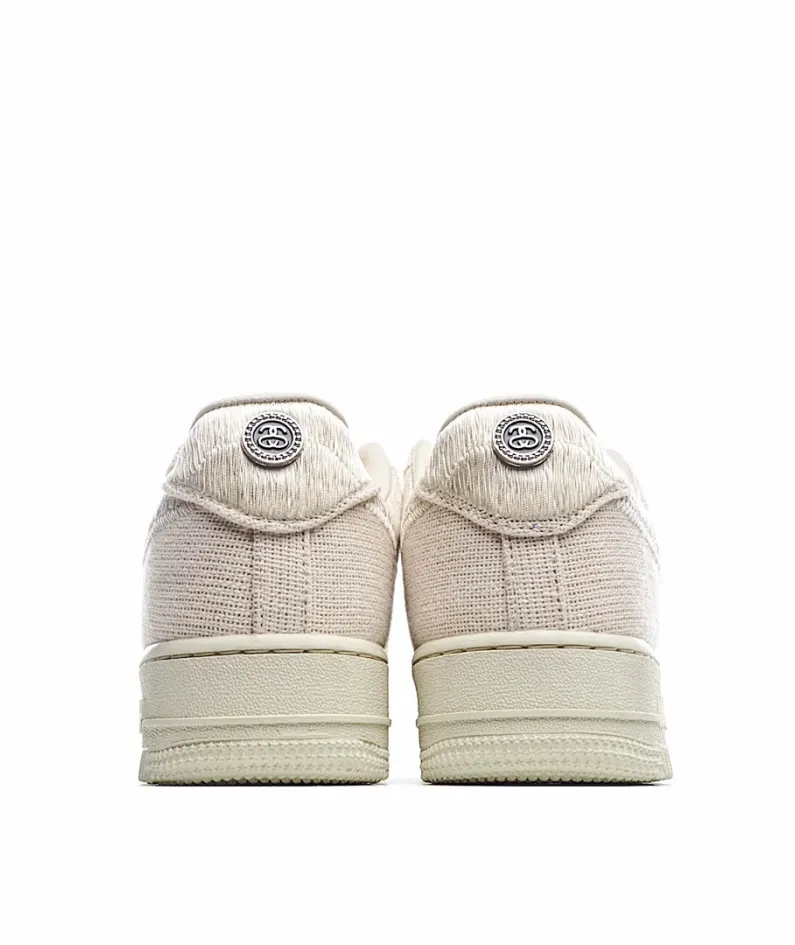 Stussy x Nike Air Force 1 Low Low Top Beige