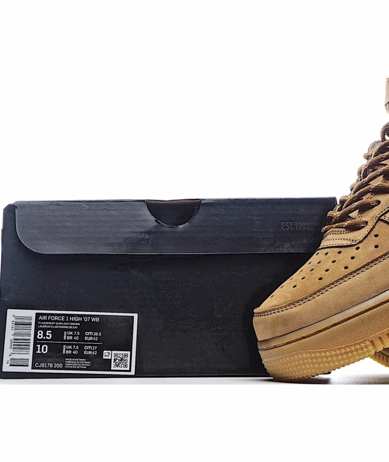 Nike Air Force 1 Low 07 LV8Wheat / Flax   高帮 