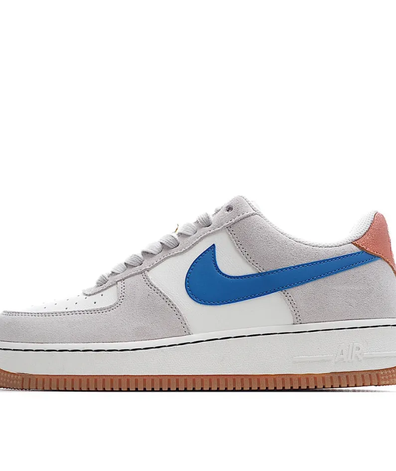 Nike Air Force107SEFirstUse Beige Blue Low Top
