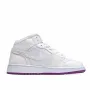 Air Jordan 1 Mid GG AJ1 Joe 1 Colorful Pink Chameleon Ultraviolet Temperature Change 555112-ID
