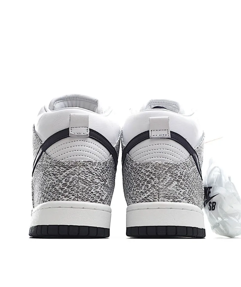 Nike Dunk High Black, White and Grey Sneakers