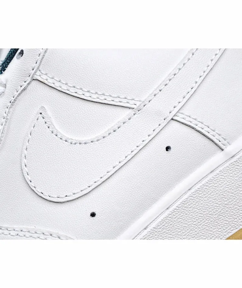 Nike Air Force 1 LowWhite/Graphite Green Low Top Sneakers
