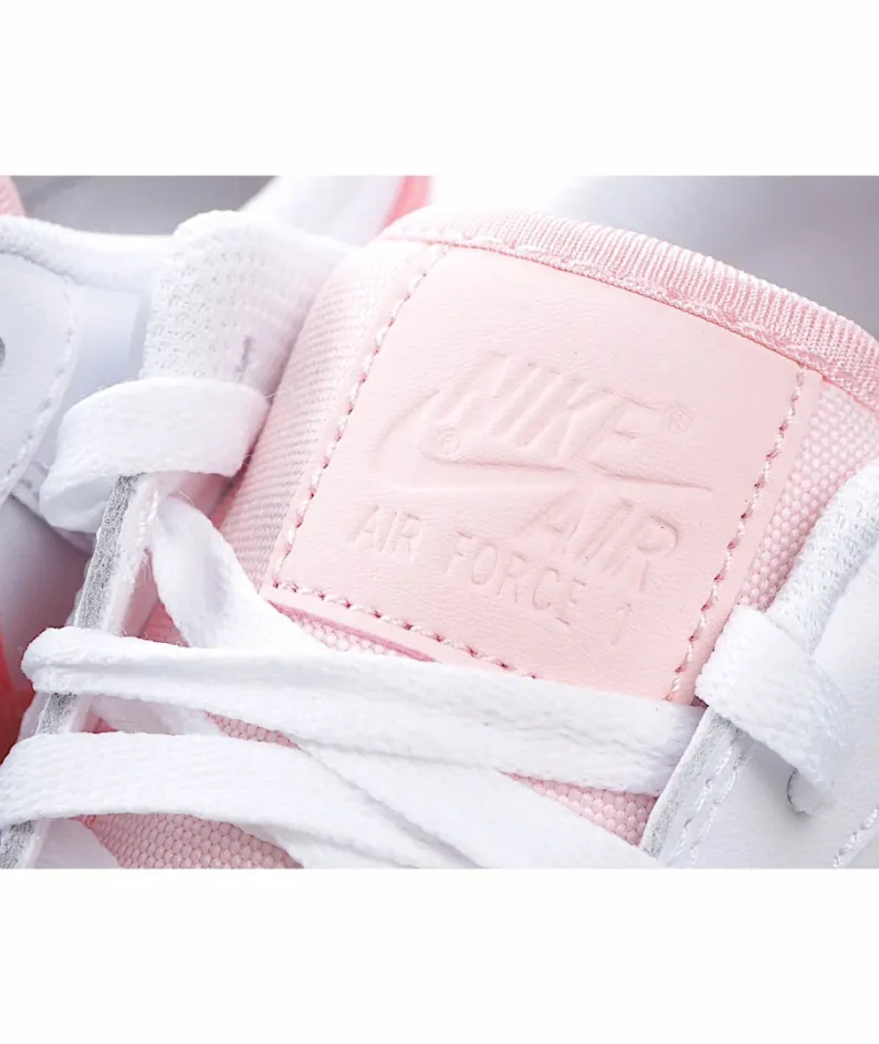 Nike AIR FORCE 107 LOW "White/DigitalPink Coral Pink"