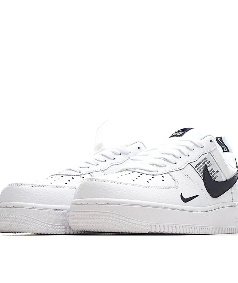 Nike Air Force 1 Utility White BLACK Low