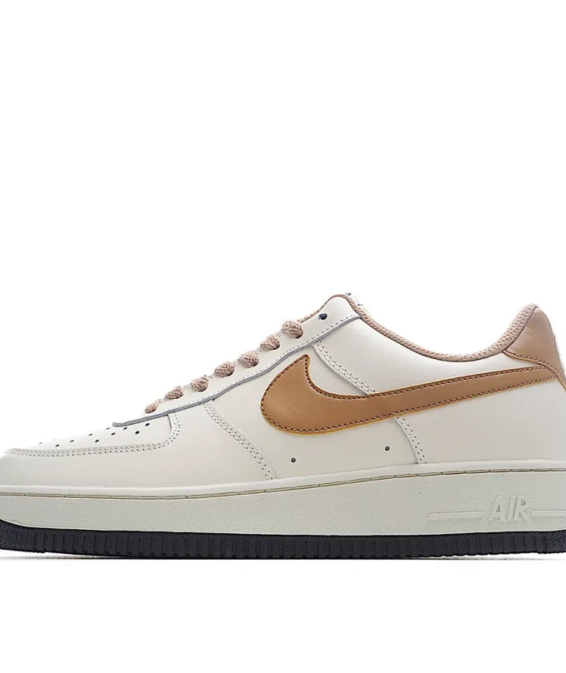 Nike Air Force 1 Low 07 Low Top Sneakers Brown