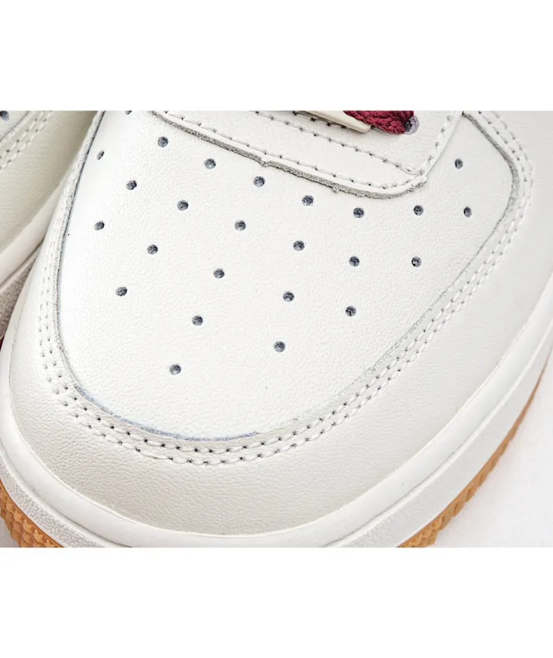 Nike Air Force 107 Beige Red Yellow