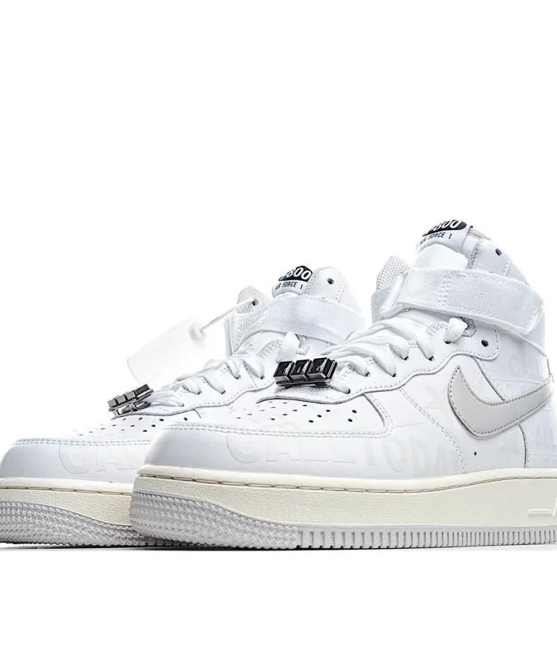 Nike Air Force 1 07 Premium Toll Free  灰  色 