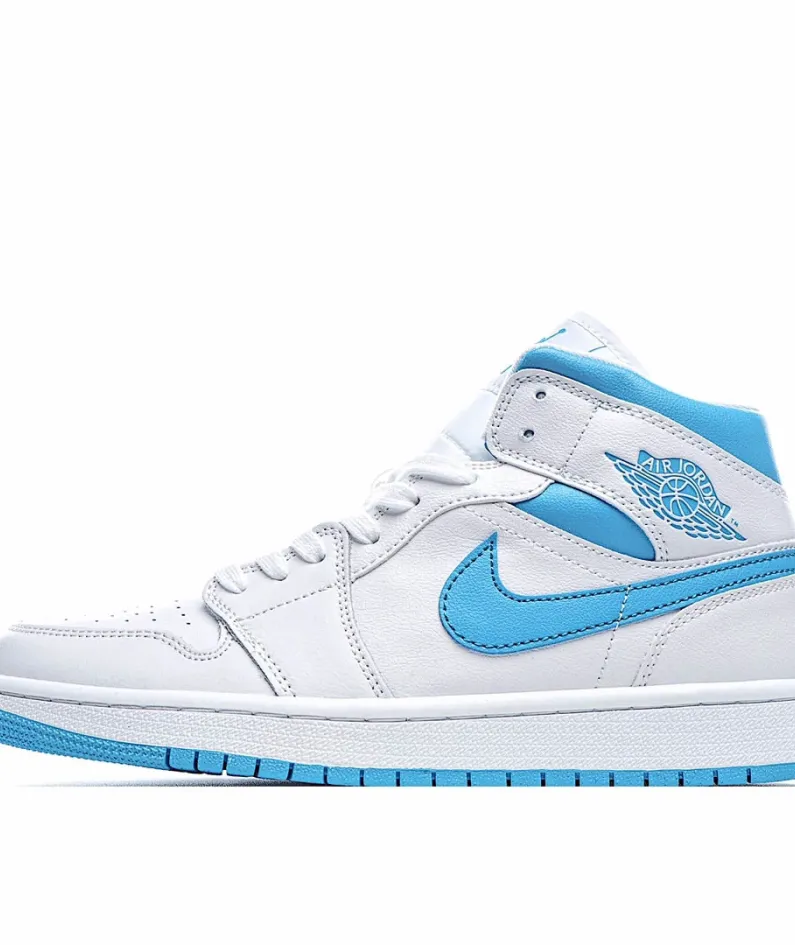 Wmns Air Jordan 1 Mid 'UNC'
