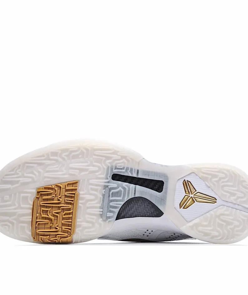Nike Nike Zoom Kobe ProtroBig Stage Parade low-top basketball shoes black and white gold