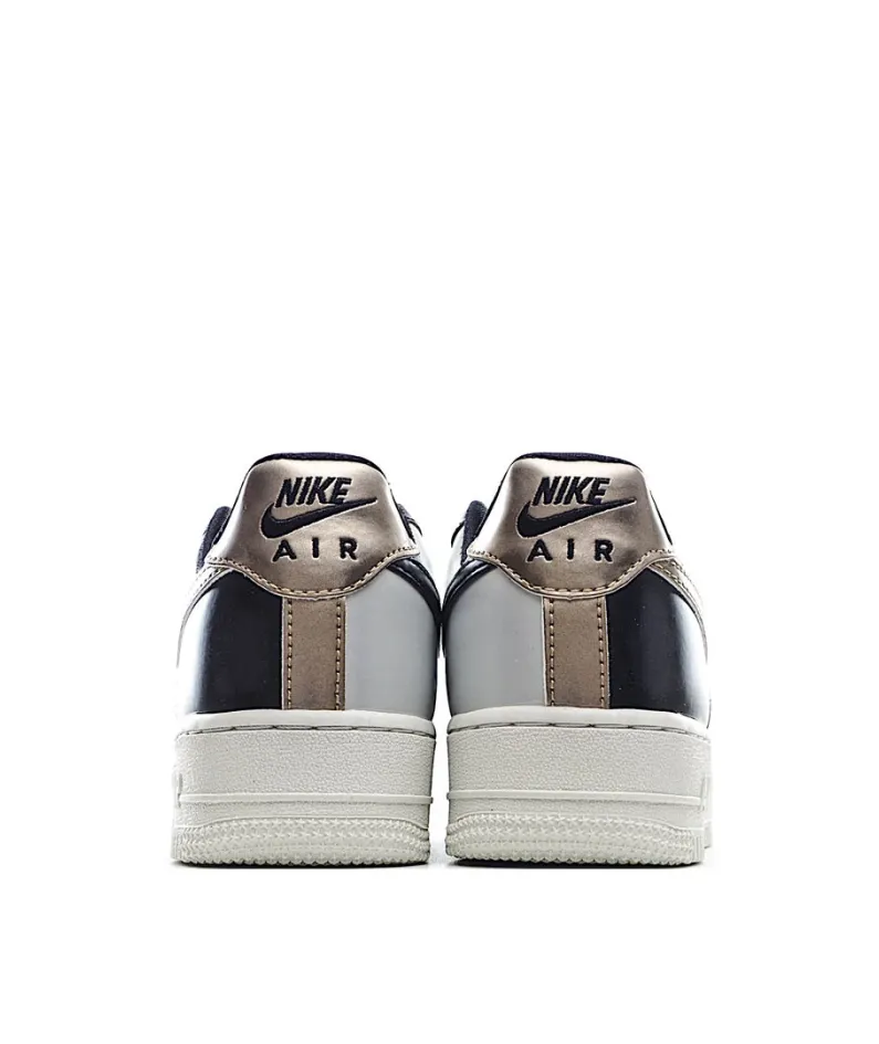 Nike Air Force 1 LV8 Black Gold Black Silver