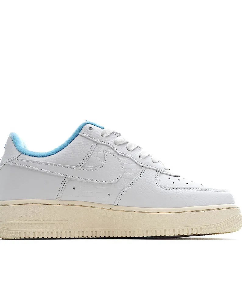KITH Nike Air Force 107 Sneakers White Blue