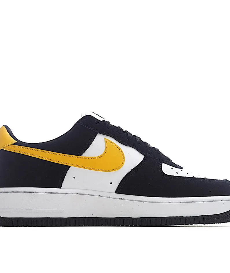 Nike Air Force 1 Low Sneakers Black & Yellow