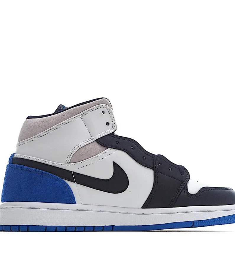 Air Jordan 1 Mid SE 'Royal Black Toe'