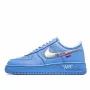Nike Off White x Air Force 1 MCA Low Top Blue