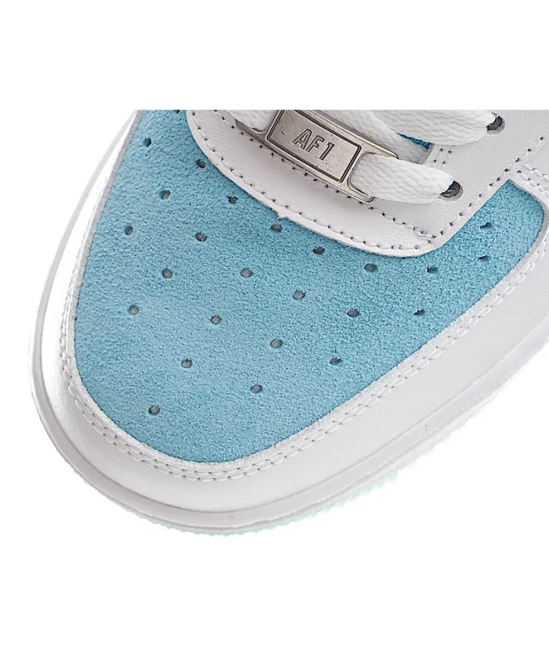 Nike Air Force 1 White and Blue