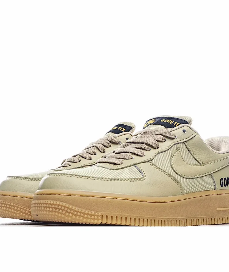 Nike Air Force 1 GORE-TEX Black Brown Beige Low Top
