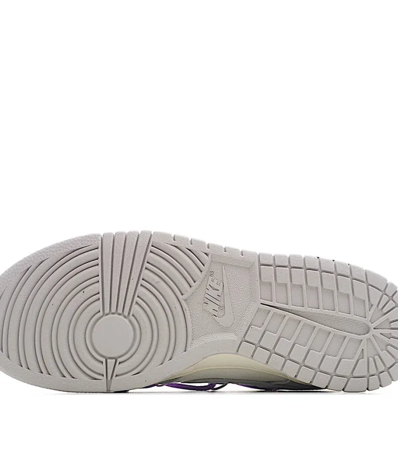 Nike SB Dunk OFF-WHITE Gray Purple