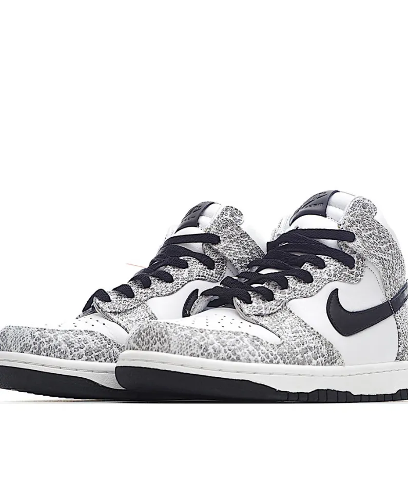 Nike Dunk High Black, White and Grey Sneakers