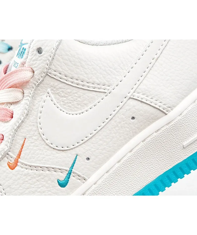 Nike Air Force 1 Low 07m Orange Blue Miami Low Top