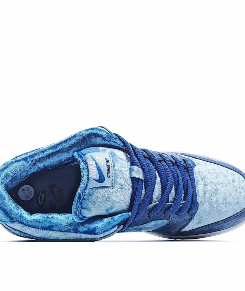 StrangeLove x Nike SB Dunk Low Plain Blue