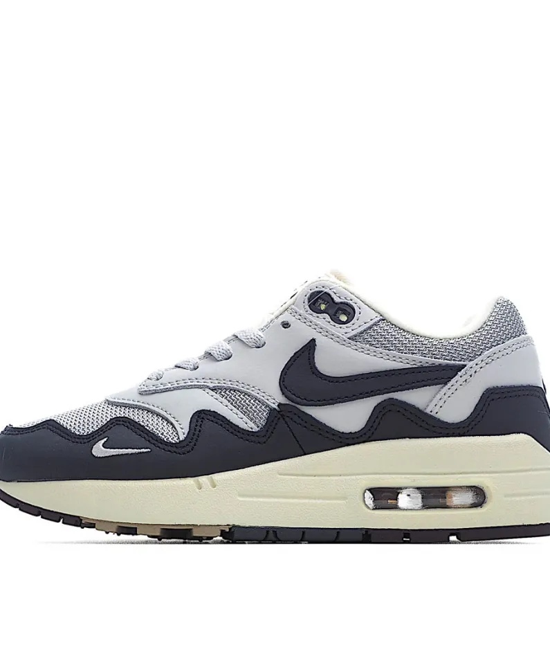 Patta x Nike Air Max 1Monarch Running Shoe Grey Black