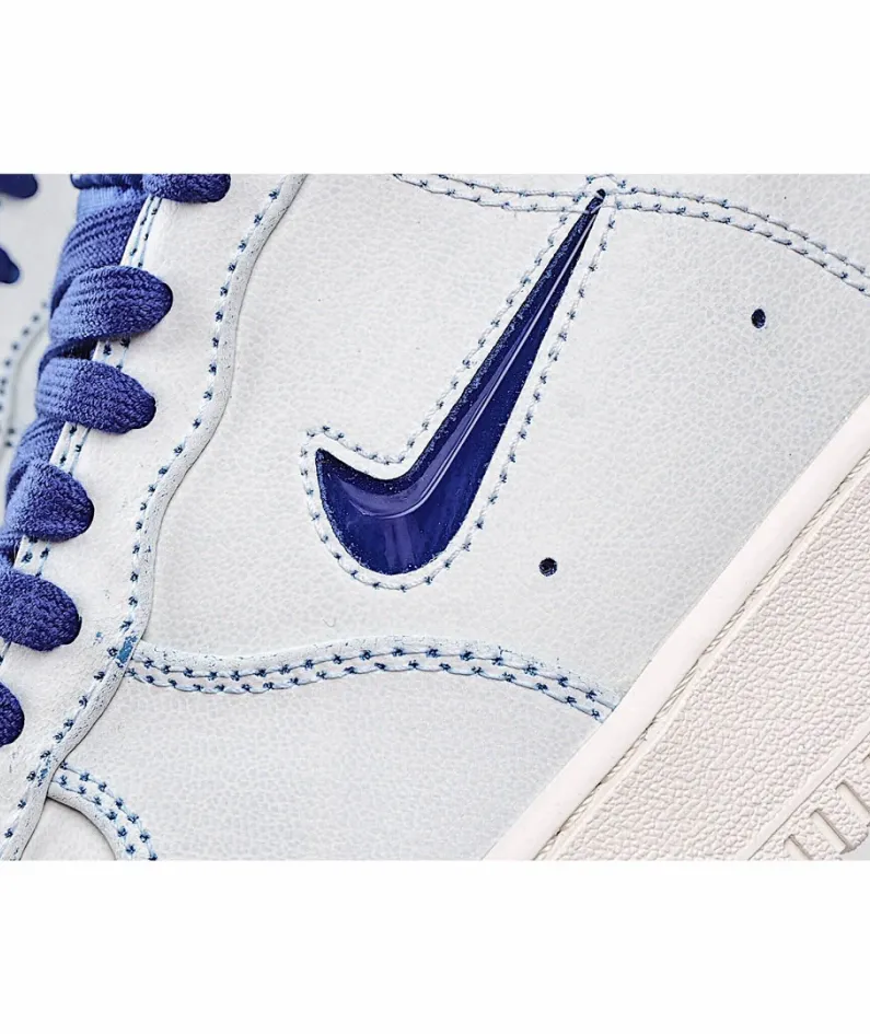 NIKE AIR FORCE 1 LOW PREMIUM Brush Off Leather 白蓝 