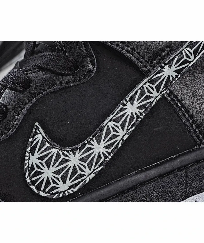 Nike SB Zoom Dunk High Bar Black 