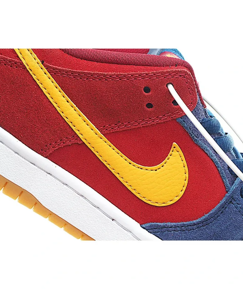 Nike SB Dunk Low "Barcelona" "Catalonia" Suede