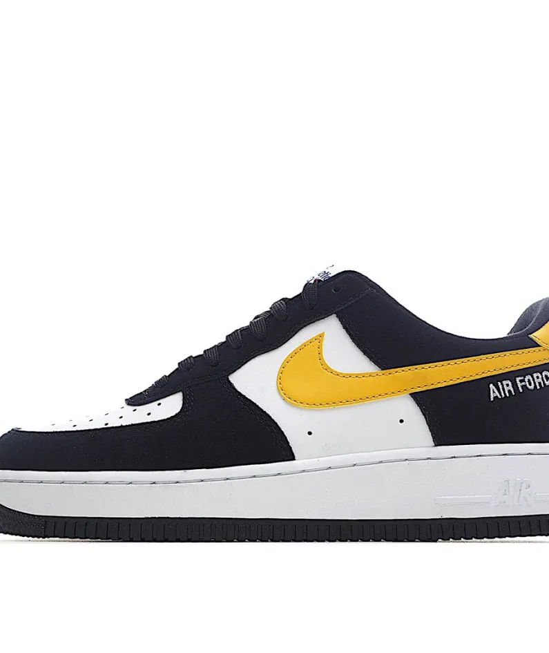 Nike Air Force 1 Low Sneakers Black & Yellow