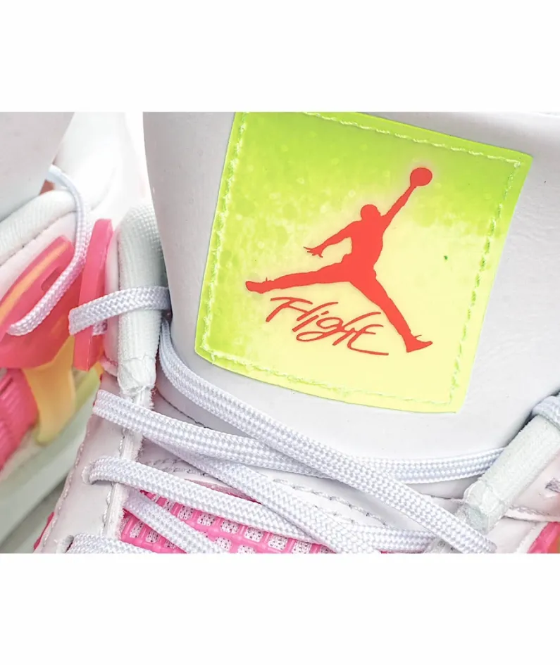Air Jordan 4 Retro GS 'Lemon Venom'