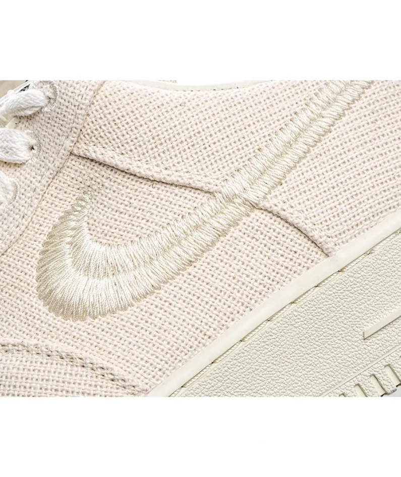 Stussy x Nike Air Force 1 Low Low Top Beige