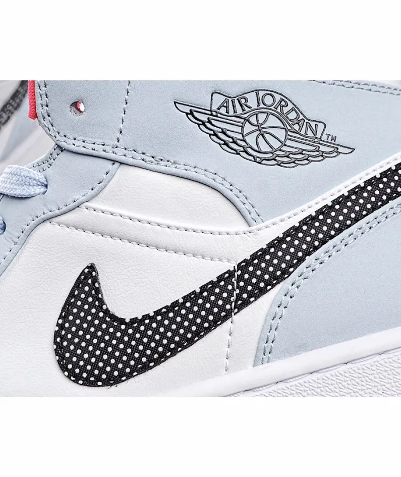 Air Jordan 1 Mid GS 'Half Blue'