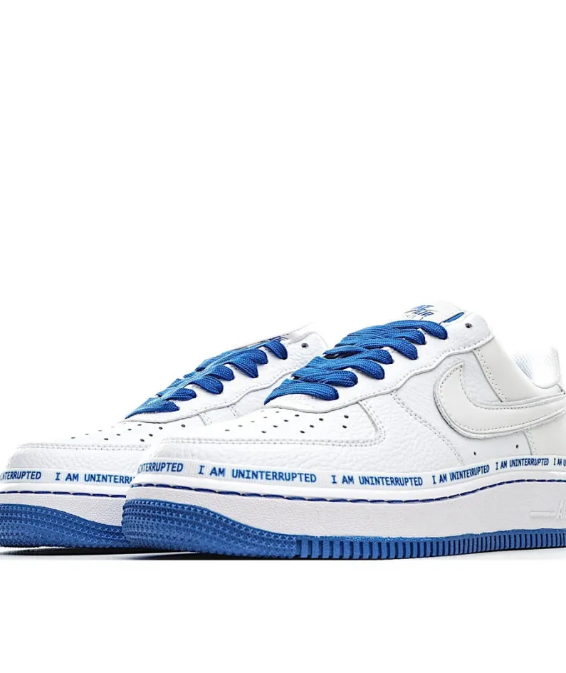 Nike Air Force 1107 More Than QS Blue and White