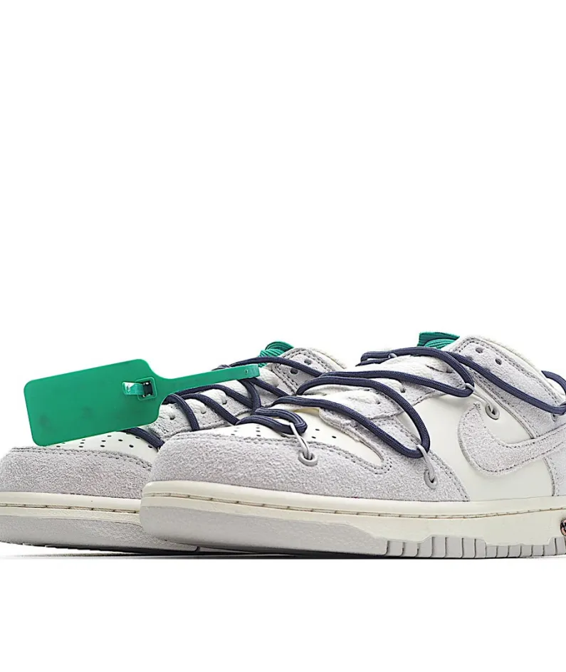 Nike SB Dunk OFF-WHITE Gray Green
