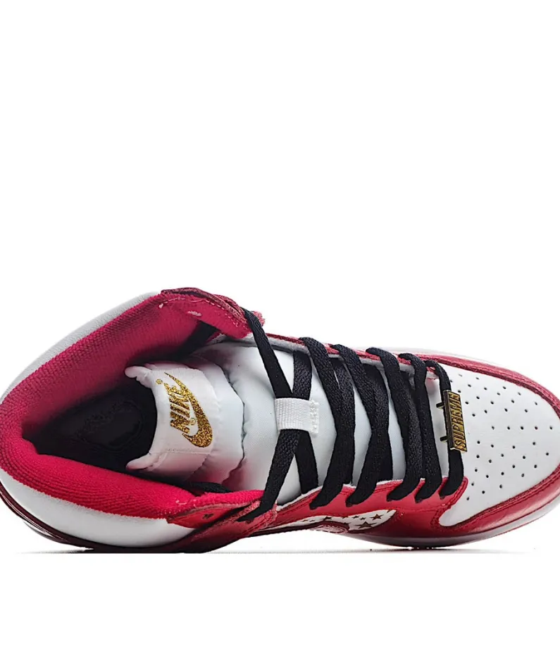 Nike SB Dunk High "Team Crimson" SB Sneakers