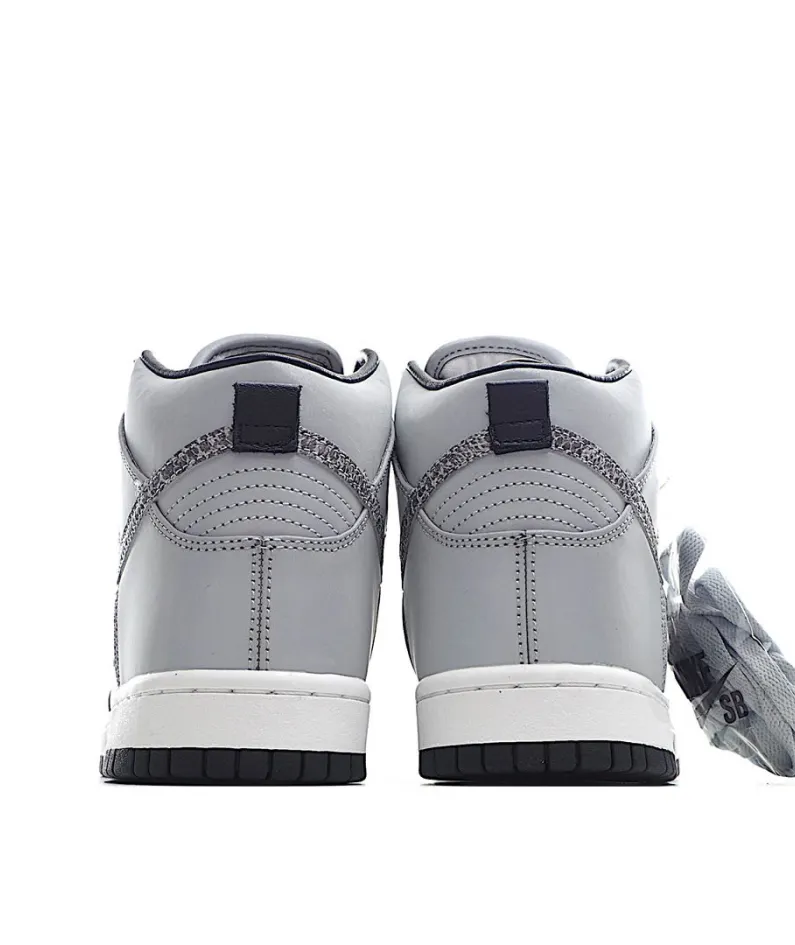 Nike Dunk High 3M Reflective Grey Black