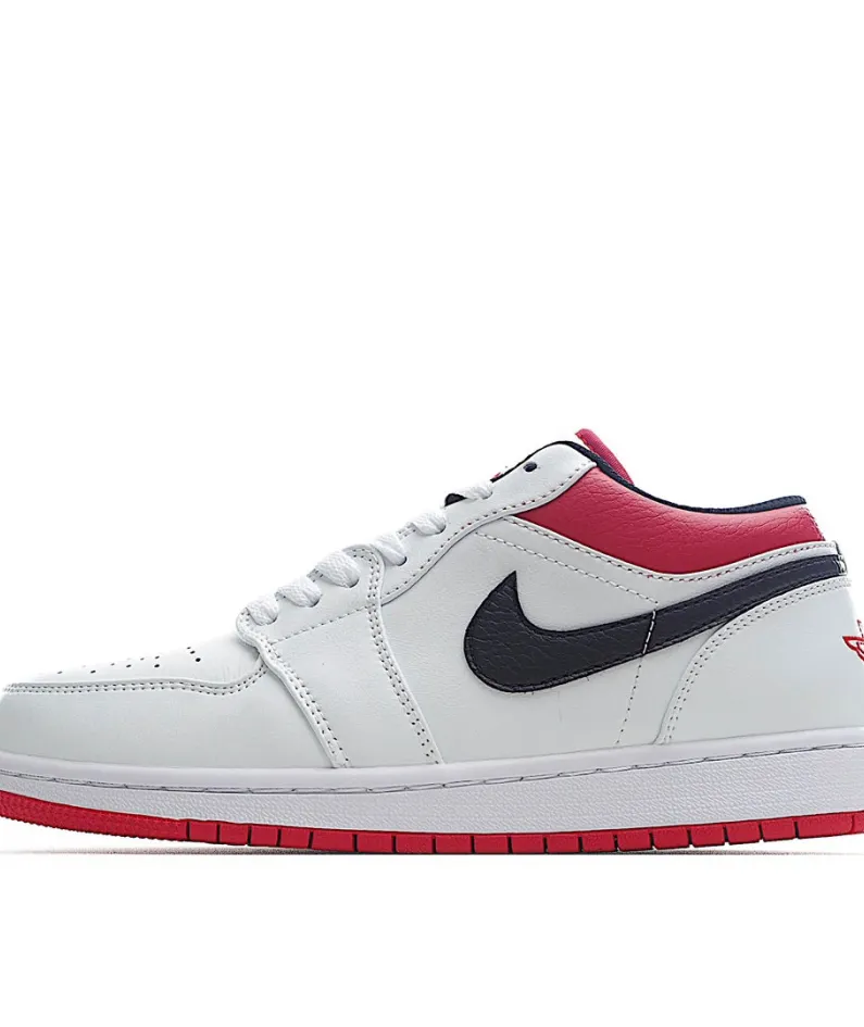 Air Jordan 1 Low 'White University Red'