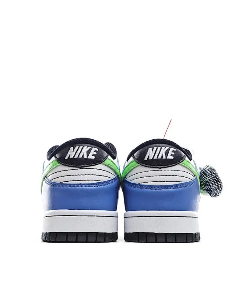 Nike DUNK LOW "Free 99 White Yellow Green Blue Pink"