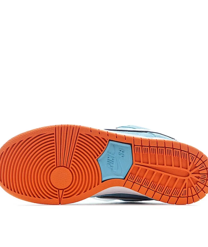 Nike WE CLUB 58 x Nk SB Dunk Low Pro Club 58 Gulf Low Top Sneakers