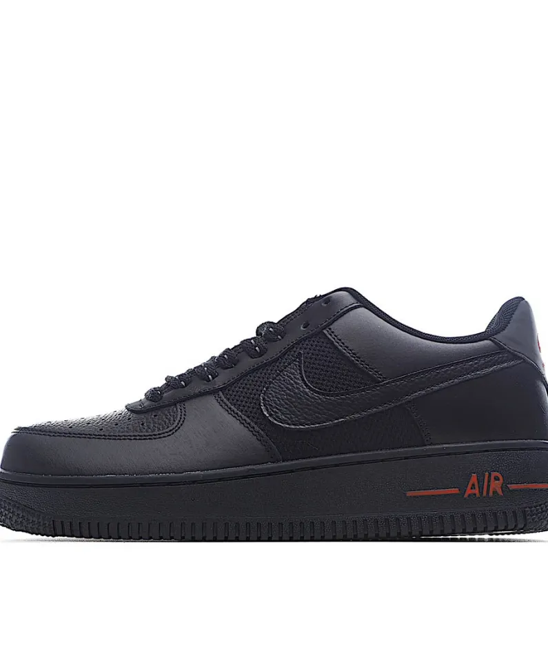 Nike Air Force1 Black Red