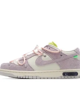 0ff-White x Nike Dunk Low OW Pink