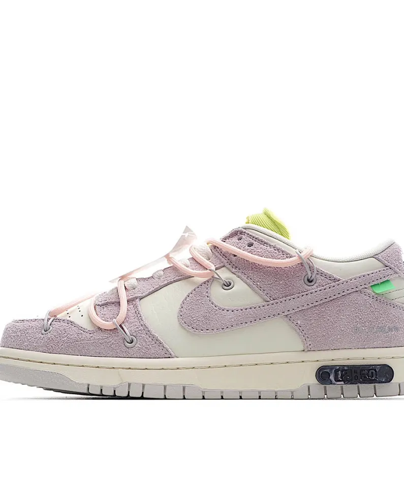 0ff-White x Nike Dunk Low OW Pink