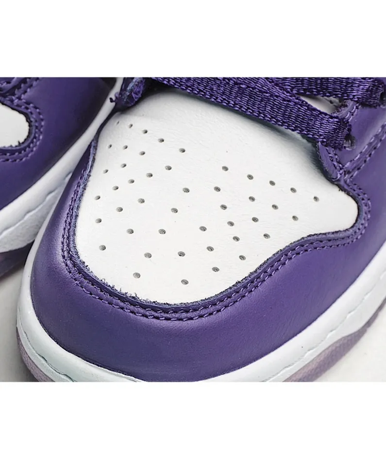 Nike Dunk High WMNS "Varsity Purple SB Sneakers High Top White Purple