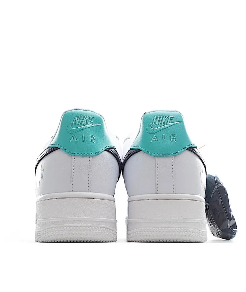Nike Air Force 1 Low'07 White and Green Low Top