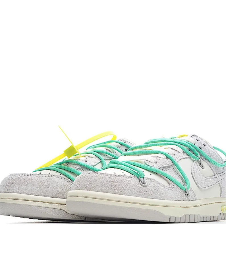 Nike SB Dunk OFF-WHITE Gray Green