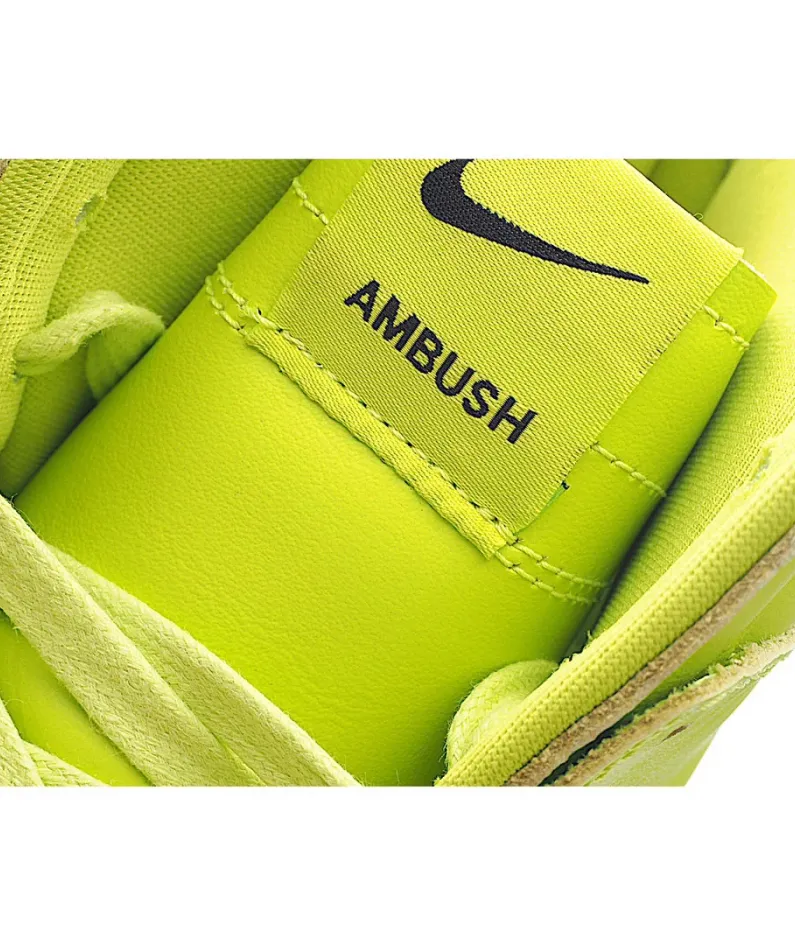 Ambush x Nike Dunk High Green Orange
