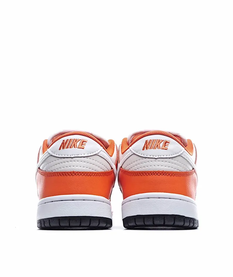 Nike SB Dunk Low White and Orange