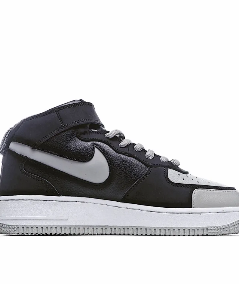 Nike Air Force 1 LV8 UTILITY Mid Shadow Grey Sneakers 3M Reflective