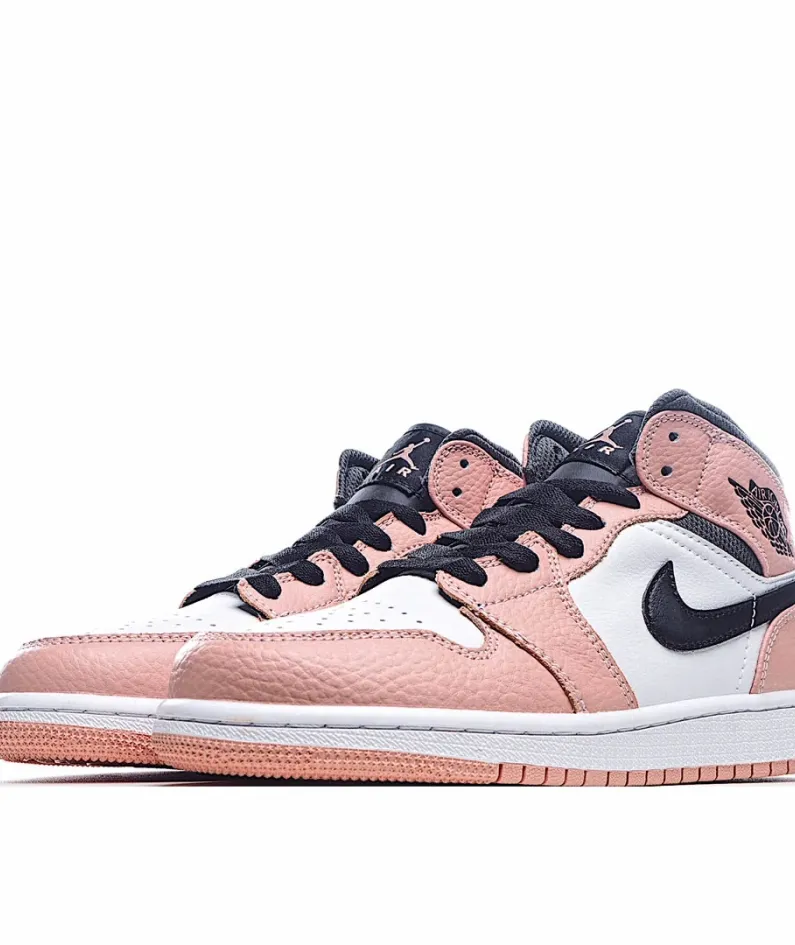 Air Jordan 1 Mid GS 'Pink Quartz'